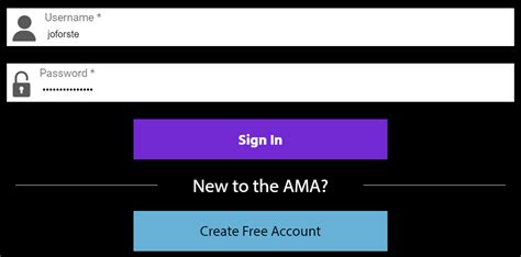 ama portal login